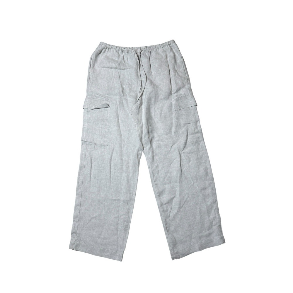 Haven Well Within Women's Wide Leg Cargo Pant Size‎ Small Bone